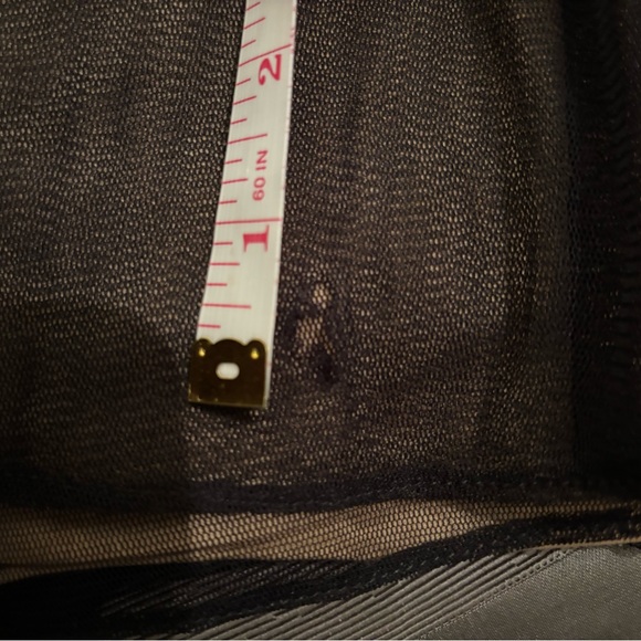 Tadashi Shoji Tulle Twist Black Gown - Picture 11 of 11